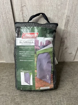Coleman Instant Canopy Sunwall Accessory For 10 X 10 Ft Tent - Image 1 of 3