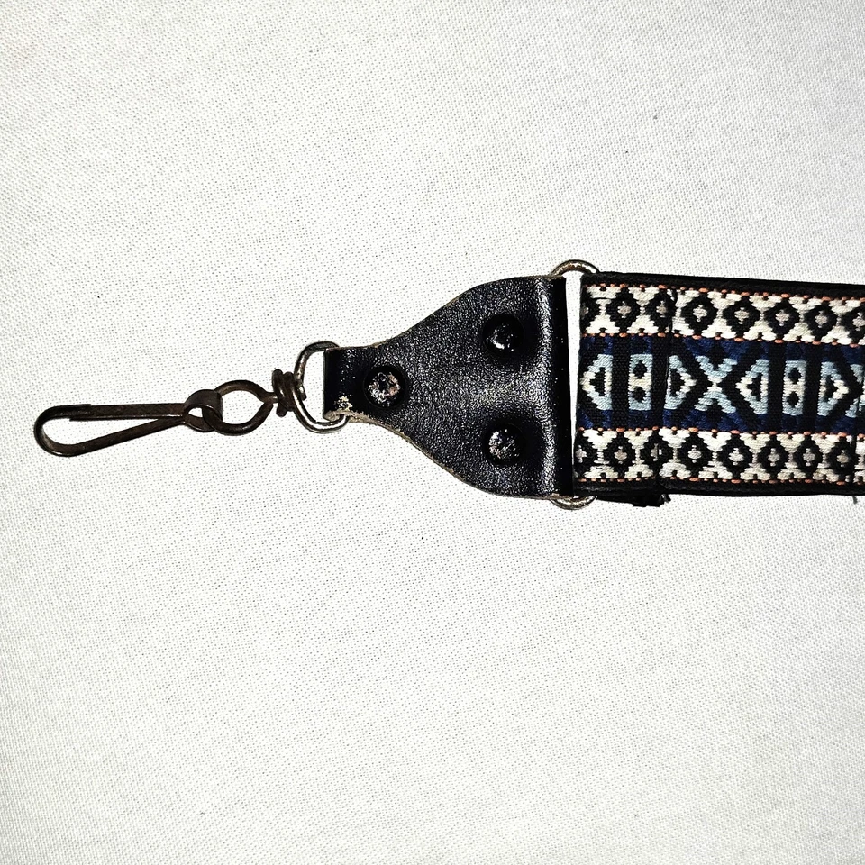 Vintage Retro Adjustable Geometric Multicolor Camera Straps, Very Good Condition - Image 1 of 1