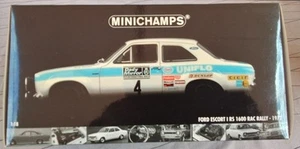 Minichamps 1/18 Ford Escort Mk1 RS1600 RAC RALLY 1972 Roger Clark - Picture 1 of 13