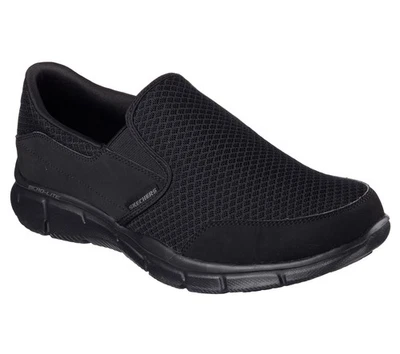Skechers Equalizer Persistent Herren Sneaker Schuhe 51361 (Schwarz-BBK)