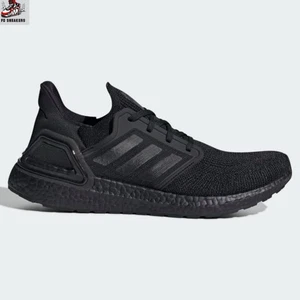 Adidas UltraBoost 20 Triple Negro Hombre’s PrimeKnit Tenis Reino Unido Tallas 8/9/9.5/10.5 - Imagen 1 de 10