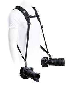 BLACKRAPID Double Camera Harness Breathe - Trusted Design - Black - Picture 1 of 10