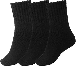 BomKinta Women Winter Solid Boots Socks Thick Warm Wool Socks Cozy Crew Socks... - Picture 1 of 4