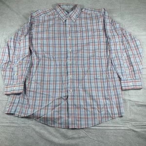 LL Bean Hombre Resistente a Arrugas Ajuste Tradicional Manga Larga Con Botones 17.5-33 - Imagen 1 de 8