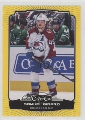 2022-23 O-Pee-Chee Yellow Border Samuel Girard #163 - Image 1 of 2