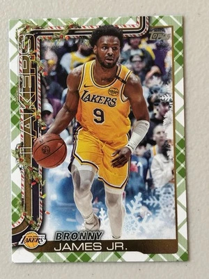 2025-26 Topps NBA Holiday "Plaid" Parallels ONLY -H9 to H190- Choose Your Cards - Image 1 of 4