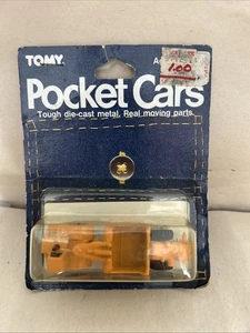 Vintage 1986 Tomy Pocket Cars Scraper Tractor Hauler Diecast Toy box 11 - Bild 1 von 5