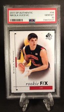 2011-12 SP AUTHENTIC NIKOLA VUCEVIC Rookie RC PSA 10 Gem Mint #94 Rookie FX