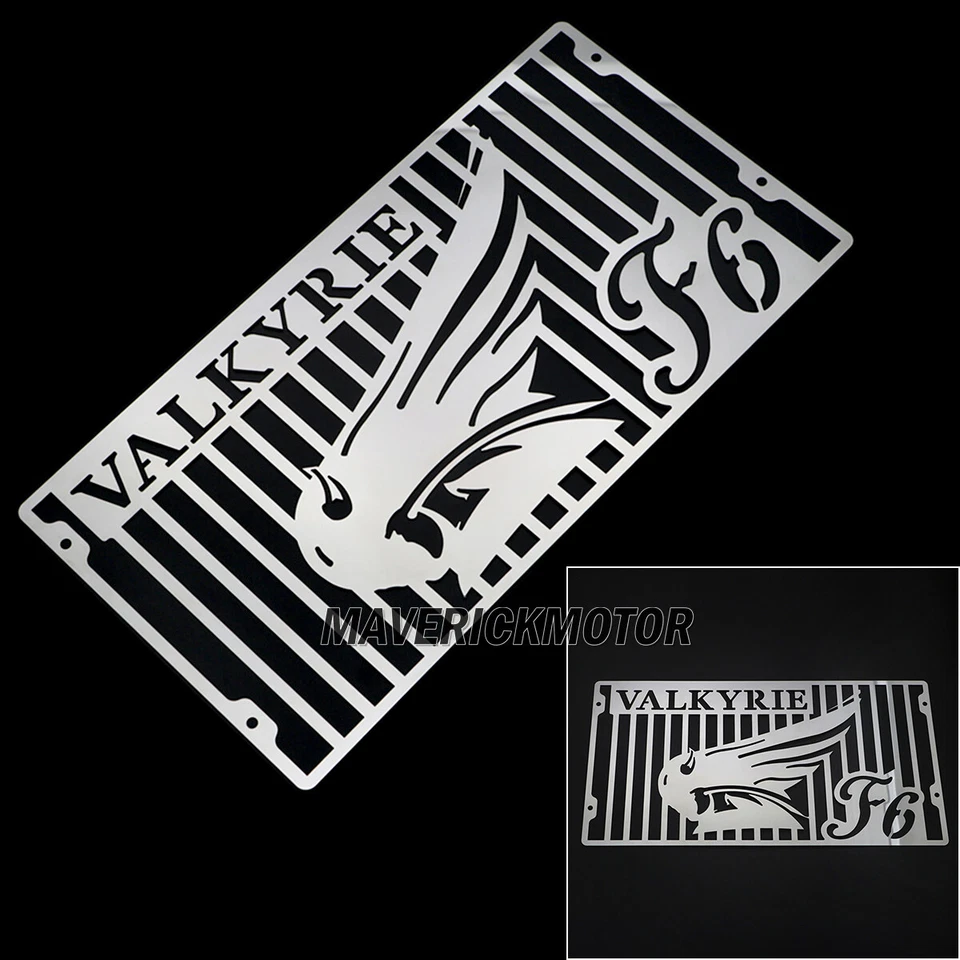 Protector de rejilla de radiador de marco para Honda Valkyrie GL 1500 cromado Foto 1 de 4