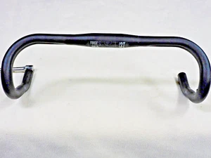 Black 3T Forgie Bar XL Double Ergo STI Groove 44 cm C2C x 31.8 mm 271 grams - Picture 1 of 7