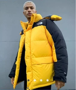 North Face 94 Retro $750 Himalayan Parka Men RELAXED FIT Medium Down Jacket 🟡 - Picture 1 of 12