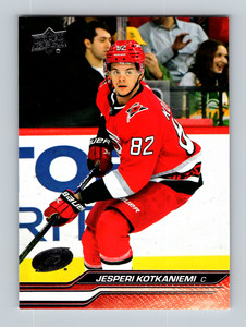 2023-24 Upper Deck Series 1 Base - 33 - JESPERI KOTKANIEMI