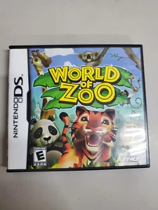 World of Zoo Nintendo DS - Complete Tested Cleaned - Picture 1 of 2