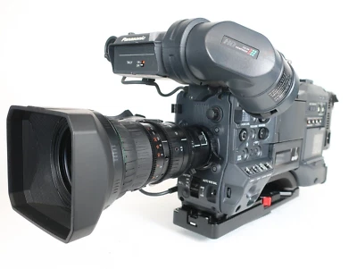 Panasonic AG-HPX370P P2 Camcorder with Fujinon XT17x4.5BRM-K14 Lens Ready Record - Image 1 of 4