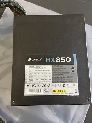 Corsair HX850 80 Gold bewertet und semi-modular 850 Watt Netzteil  - Bild 1 von 4