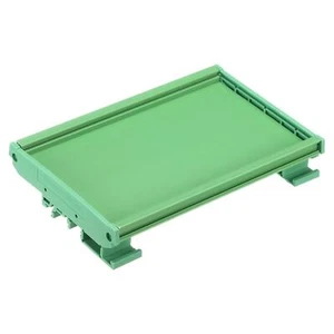 PCB DIN Rail Mount Carrier, Circuit Board Mounting Holder 90x150mm Green - Picture 1 of 4