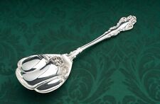 Spanish Baroque by Reed & Barton Sterling Silver Fluted Casserole Spoon, NEW