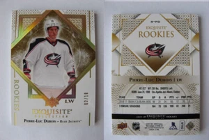 2017-18 UD Black Diamond Exquisite Rookies Spectrum Pierre-Luc Dubois 02/18 RC - Picture 1 of 1