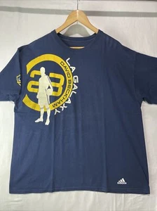 David Beckham Shirt Mens Extra Large XL Adidas MLS LA Galaxy Soccer Fan Tee - Picture 1 of 11