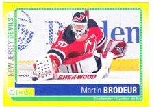 2013/14 OPC..MARTIN BRODEUR..STICKER INSERT..# S-MB..DEVILS..FREE COMBINED SHIP