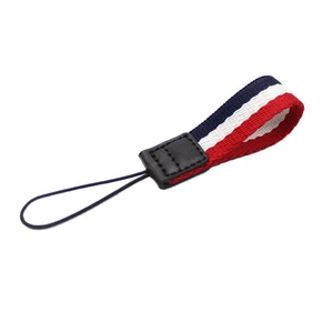 Red/WT/Blue Finger Strap-Fuji mini Leica Sony Canon Panasonic Compact/Mirrorless - Picture 1 of 8