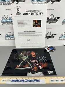 AARON JUDGE SIGNED AUTOGRAPHED 8X10 MLB BASEBALL PHOTOGRAPH-BECKETT BAS COA LOA - Picture 1 of 6
