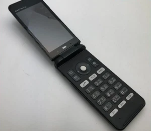 KYOCERA GRATINA 4G KYF31 UNLOCKED FLIP  PHONE black From Japan - Picture 1 of 3