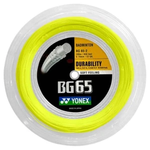 Yonex BG65 (yellow) 660ft 200m Reel Badminton String - Made in Japan - Picture 1 of 1