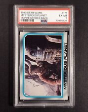 1980 Topps Star Wars Empire Strikes Back #175 MYSTERIOUS PLANET Series 2 - PSA 6