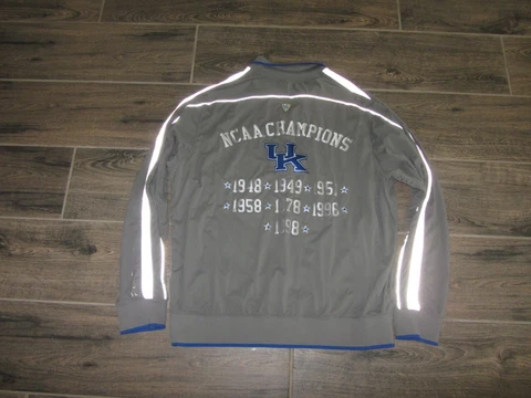 Authentic Kentucky Wildcats NCAA Champions Nike Elite Basketball Jacket Coat XXL Cover