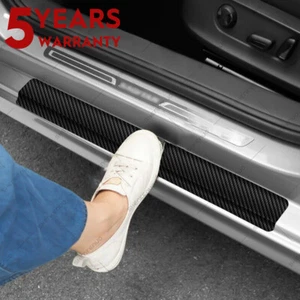 Car Accessories Door Plate Sill Scuff Cover Anti Scratch Decal Sticker protector - Bild 1 von 16