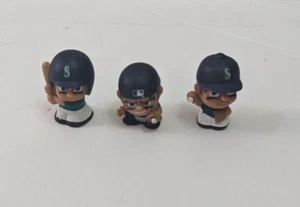TEENYMATES MLB FIGURE 1" INCH Seattle Mariners 3pc Batter Pitcher Catcher - Picture 1 of 1