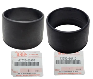 Suzuki Jimny Samurai Sierra Vitara Escudo Sidekick Wheel Center Cap Front Pair - Picture 1 of 8