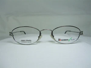Rossini Gafas Aleación Titanio Monturas Ovaladas Mujer NOS Ultra Vintage Raro - Imagen 1 de 11