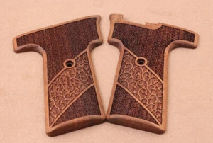 Empuñadura de nogal compatible marca KSD Webley & Scott 1911 (7,65 mm) doble comprobación - Imagen 1 de 2