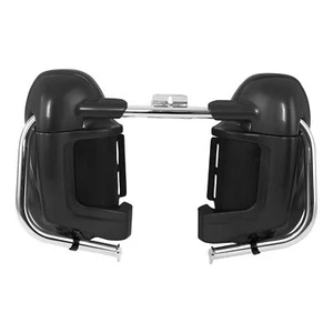 Lower Vented Fairing & Engine Guard Crash Bar Fit For Harley Electra Glide 97-08 - Picture 1 of 10