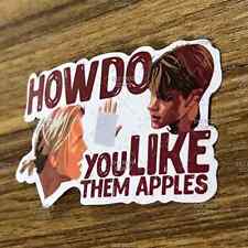 Will Hunting "Apples" Vinyl Sticker 