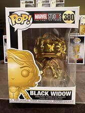 Marvel Avengers Age of Ultron Black Widow GOLD 380 Funko Pop OVP Rare New
