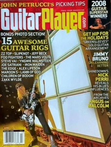 Guitar Player Magazine Holiday 2008 15 Awesome Guitar Rigs ZZ Top Billy Gibbons - Picture 1 of 1