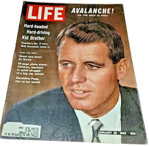 January 26, 1962 LIFE Magazine Robert Kennedy advertising FREE SHIPPING 25 27 28 - Picture 1 of 8