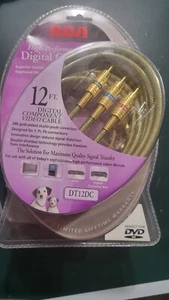 Shielded RCA to RCA 12Ft cable set - Picture 1 of 1