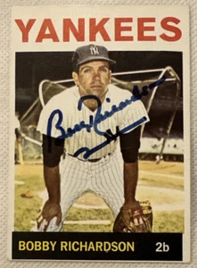 Bobby Richardson Signed 1964 Topps Card. JSA. - Picture 1 of 3