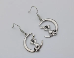 Ohrringe Waschbär Damen Frauen silber Ohrstecker Ohrschmuck Modeschmuck Geschenk - Bild 1 von 5