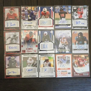 15 Autographs Football And Baseball Cards - Bild 1 von 10