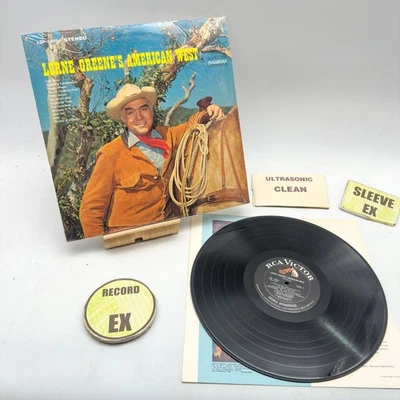 Lorne Greene- Lorne Greene's American West  EX/EX  Ultrasonic Clean 1966 - Image 1 of 3