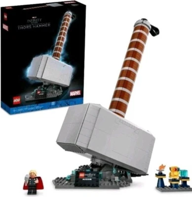 LEGO Thor's Hammer Mjolnir Marvel Studio's The Infinity Saga 76209 Hammer Foto 1 de 3