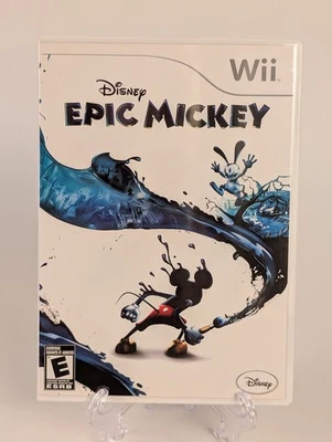 Disney Epic Mickey (Nintendo Wii, 2010) ➡️CIB  - Tested - Excellent 📀! - Image 1 of 4