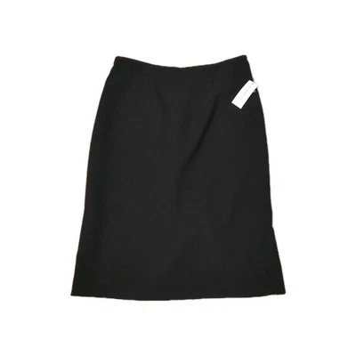 NUEVA Falda Lápiz Dressbarn Jones Studio Separates Negra Elastizada Línea A Para Mujer 4 Foto 1 de 4