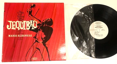 Mario Albanese jequibau LP White Label Promo Latin Bozza nova Nm - Image 1 of 4