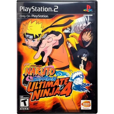 Ultimate Ninja 4 Naruto Shippuden - Sony Playstation 2 impecable auténtico Foto 1 de 4